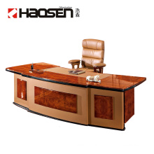 Italy luxury design office desk furniture haosen 68028  office luxury table Executive desk quotation